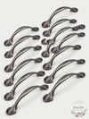 GlideRite  Hardware Type Hooks CC Arch Cabinet Pull, 3in Satin Pewter Lot of 19