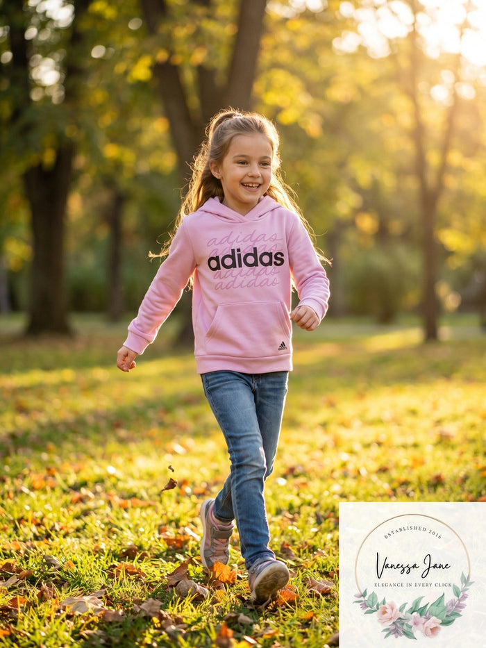 Adidas Big Girls Event Cotton Fleece Hoodie