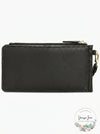 INC International Concepts Deliz Long Bifold Wallet (Black)
