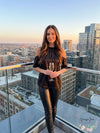 Michael Michael Kors Cold-Shoulder Cheetah-Print Top