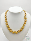 LAUREN Ralph Lauren 16 Stone Collar Choker (Gold) Necklace