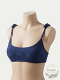Aqua Square Neck Bralette Bikini Top