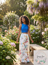 City Studios Juniors Satin Crop Top