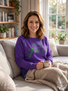 Touch by Alyssa Milano NBA Utah Jazz Dugout Reversible Pullover Sweatshirt Large