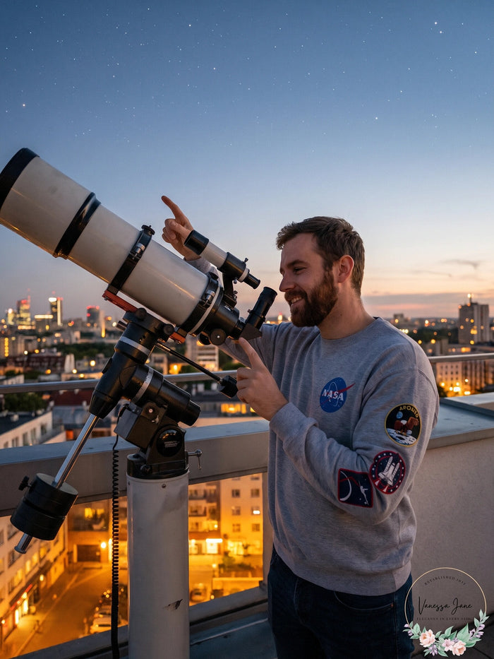Nasa Graphic Men's Sweatshirt -NASA Designs