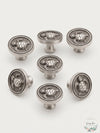 Lot of 7 Liberty Hardware PBF656C Seaside Cottage 1-7/16 Inch Mushroom Knob