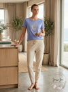 Lauren Ralph Lauren Womens Graphic Cotton-Blend T-Shirt