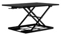 Mount-It! 32 Height Adjustable Sit Stand Desk Converter, Black (MI-7929BLK),Siz