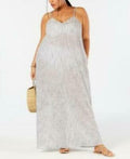 Raviya Womens Plus Size Cotton Maxi Dress Cover-up