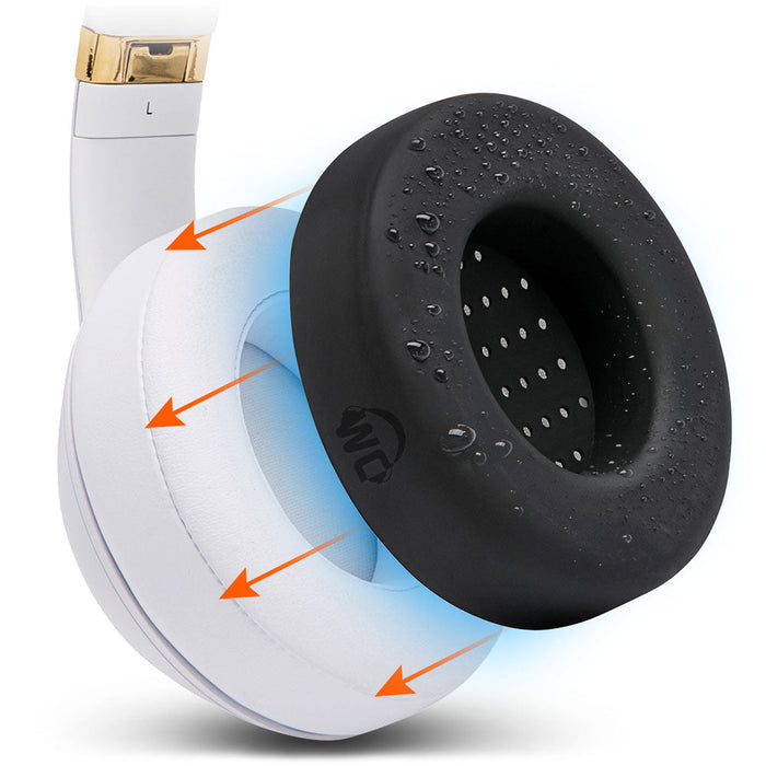 Beats Studio 2 & 3 Earpad Sweat Covers - WC SweatZ Studio Black