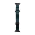Leather Strap Forest Green 38 40 41 42MM (Small Watch)