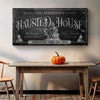 Personalized Haunted House Sign