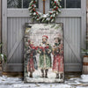 Vintage Christmas Carolers Wall Art II