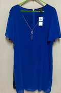 Thalia Sodi Necklace Shift Dress, Size Large