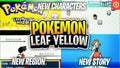 Pokemon Leaf Yellow GBA ROM Hack Video Game Custom Gameboy Advance