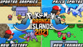 Pokemon Orange Islands GBA ROM Hack Video Game Custom Gameboy Advance Spanish