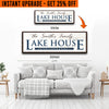 Upgrade Your 'Lake House' (Style 3) Canvas To 20x60 Inches
