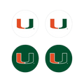 Miami Hurricanes Thumbgripz | Pack of 2 Pairs