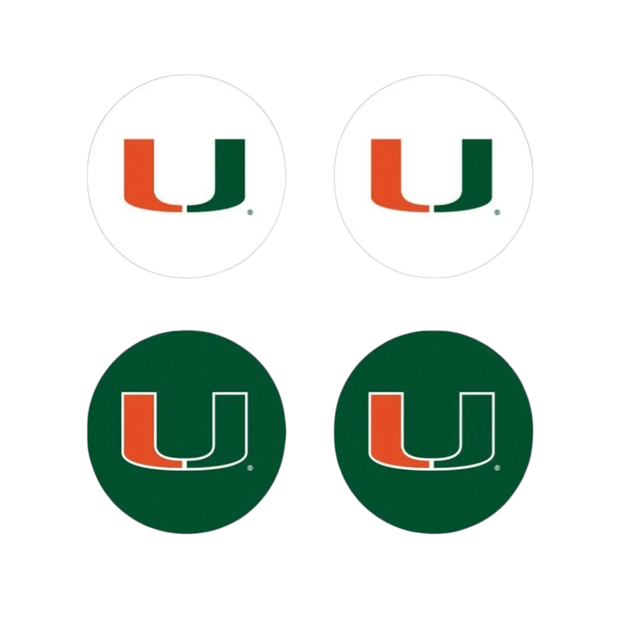 Miami Hurricanes Thumbgripz | Pack of 2 Pairs