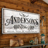 Family Hunting Camp Sign II