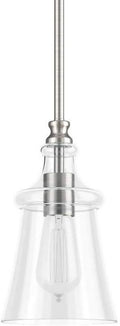 Park Harbor PHPL5481BN Milford 6-in Wide Single Light Mini Pendant