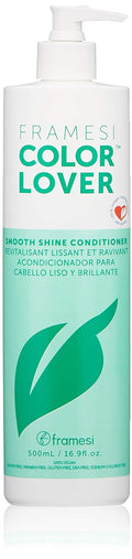 Framesi Color Lover Smooth Shine Conditioner, Sulfate Free Conditioner with Coconut Oil and Quinoa, Color Treated Hair