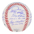 All-Star OML Baseball, 10 Signatures with Inscriptions (JSA)