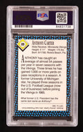 Anthony Carter Signed 1992 Sports Illustrated for Kids II #89 FB (PSA)