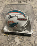 Autographed Riddell Tyreek Hill mini helmet Miami Dolphins