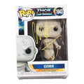 Christian Bale Signed Thor Gorr Funko Pop #1043 (Beckett)