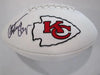 Christian Okoye Chiefs Signed Logo Football (JSA COA)