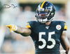 Devin Bush Jr. Signed Steelers 11x14 Photo (JSA)