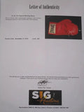 In Jin Chi Signed Boxing Glove (Sig LOA)