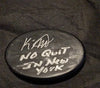 K'Andre Miller Signed Hockey Puck (COA)