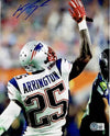Kyle Arrington New England Patriots Autographed 8x10 Photo Beckett Holo