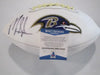 Mark Ingram Ravens Signed Logo Football (Beckett COA)