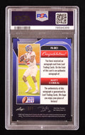 Matt Corral 2022 Pro Set Metal Auto #PAMC1 RC, 2/7 (PSA 9)