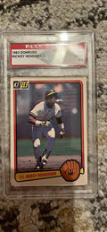 Rickey Henderson 1983 Donruss Oakland Athletics MLB Card PAAS NM-MT 8.5