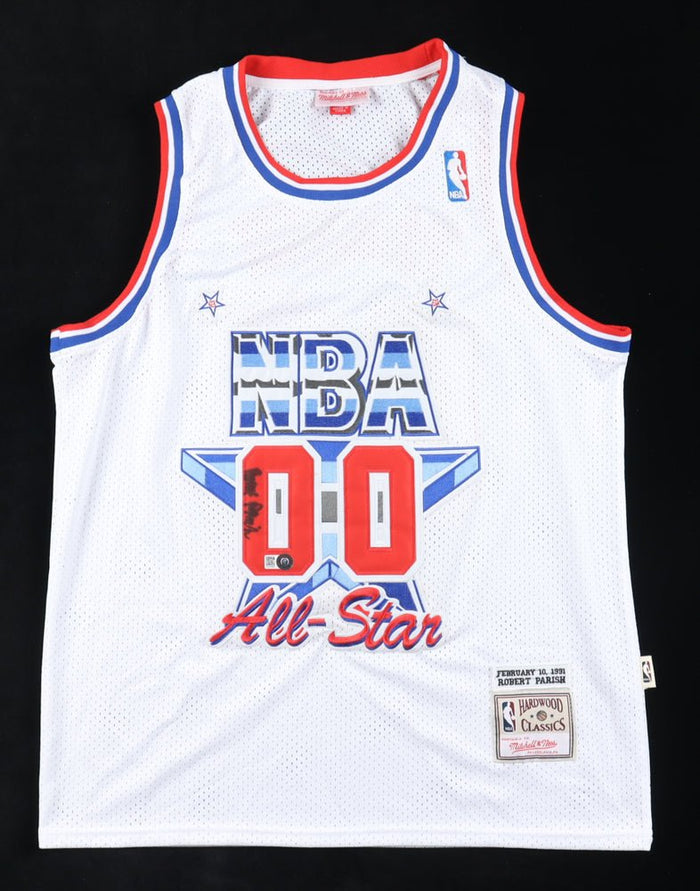 Robert Parish Signed Jersey (Beckett) 1992 All-Star Game