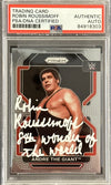 Robin Roussimoff Signed WWE Andre the Giant #200 (PSA)
