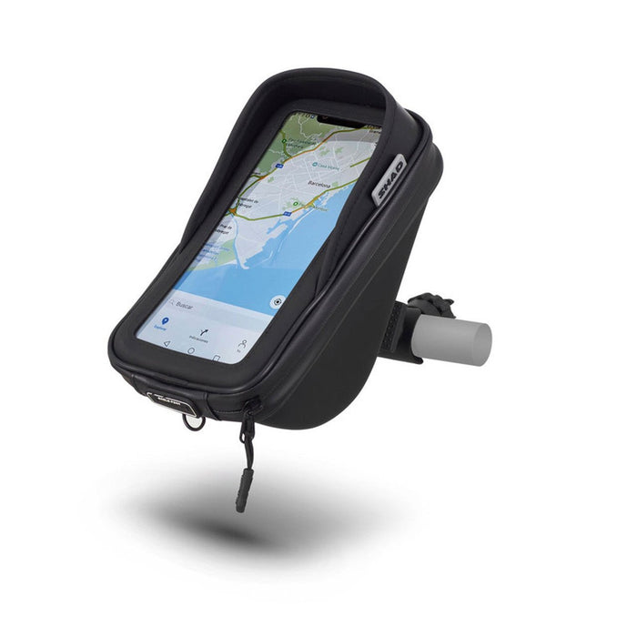 Shad SG76 Handlebar Smartphone Holder with Pocket, 180 x 90 mm