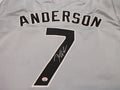 Tim Anderson White Sox Signed Jersey (PAAS COA)