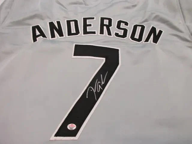 Tim Anderson White Sox Signed Jersey (PAAS COA)