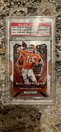 Trevor Lawrence 2021 Panini Prizm Draft Picks #181 All-Americans RC (PAAS 9.5 Gem Mint)