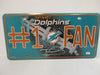 Tua Tagovailoa Dolphins Signed License Plate (PAAS COA)