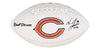 Velus Jones Jr. Signed Bears Logo Football Inscribed 