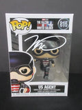 Wyatt Russell Signed US Agent Funko Pop #815 (Heritage COA)