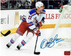 Dan Boyle Rangers Autographed 8x10 Photo (Holo)