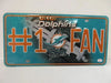 Jaylen Waddle Dolphins Signed License Plate (PAAS COA)