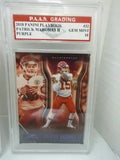 Patrick Mahomes 2018 Panini Playbook Purple #32 (PAAS 10)